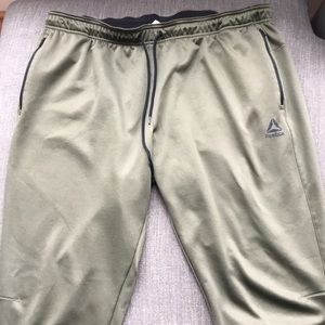 Green Reebok Men’s Sweatpants